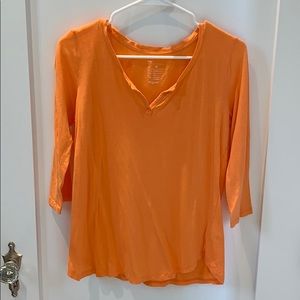 Neon orange top